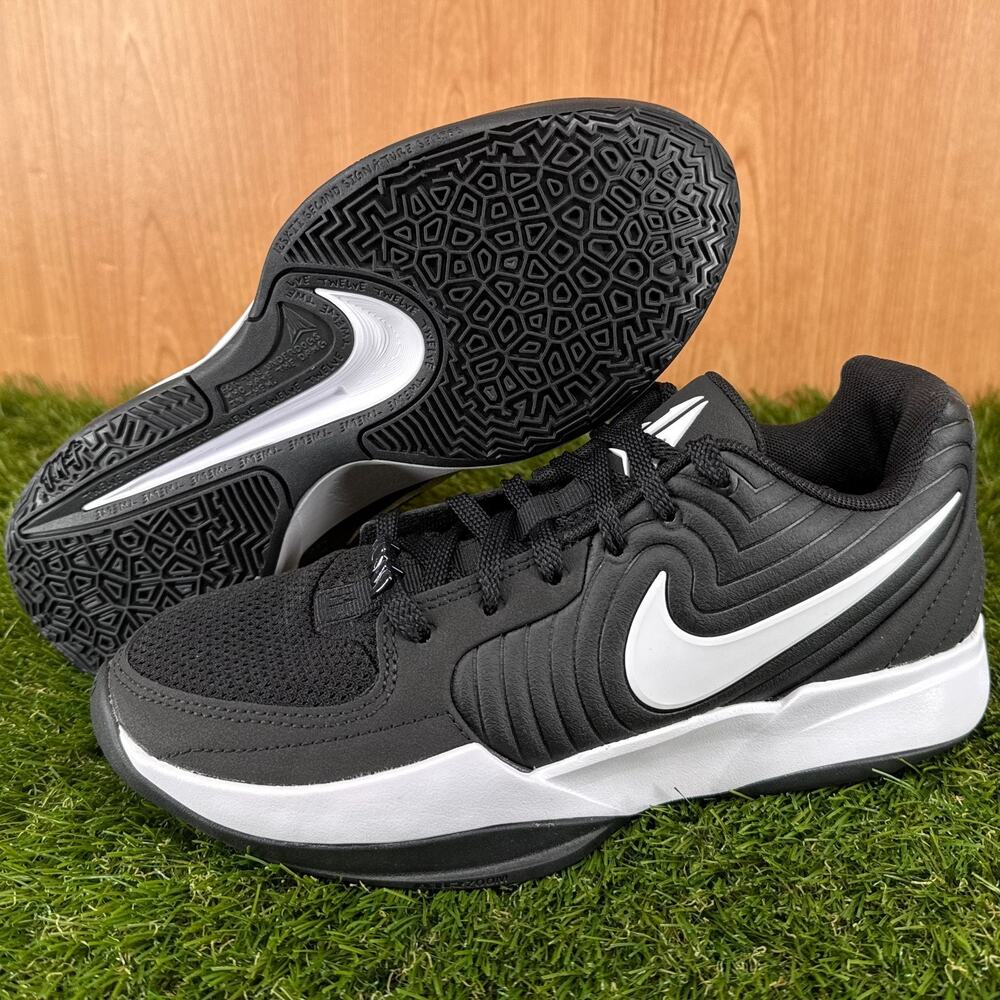 Nike Ja 2 TB Black White Basketball Shoes HQ8513-001 Men's Sz 6.5 / Women's Sz 8